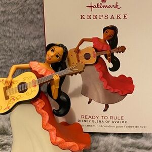 Hallmark Keepsake Elena of Avalor Doll with Guitar 2018 ornament